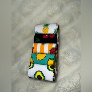5 pairs of funky socks